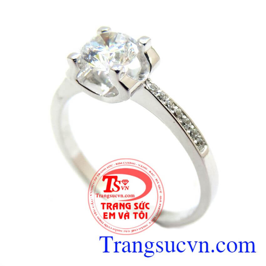Nhẫn 18k trắng, Nhẫn nữ đá quý, nhẫn nữ vàng tinh tế Nhẫn 18k trắng, Nhẫn nữ đá quý, nhẫn nữ vàng tinh tế