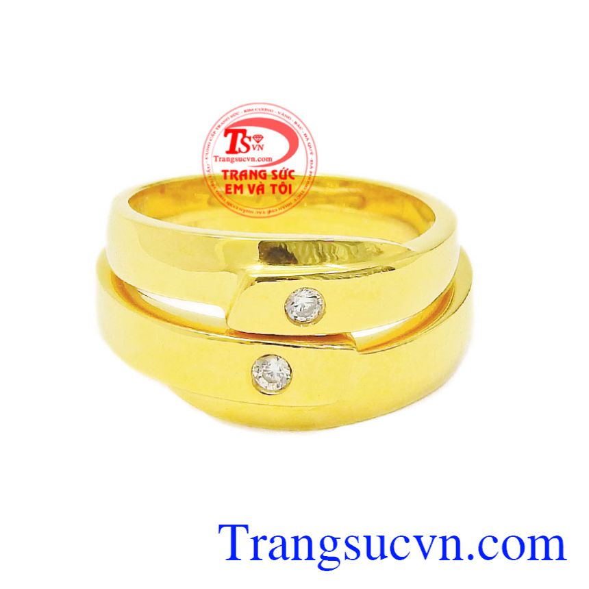 Nhẫn cưới tình yêu sâu đậm, Nhẫn cưới vàng tây, Nhẫn cưới vàng sang trọng Nhẫn cưới tình yêu sâu đậm, Nhẫn cưới vàng tây, Nhẫn cưới vàng sang trọng