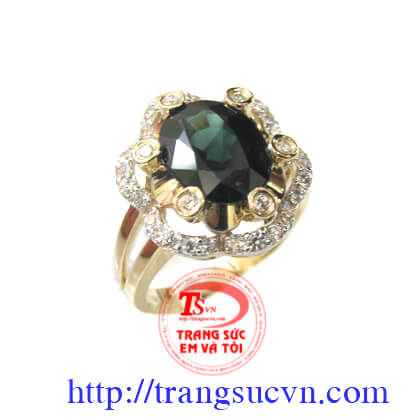 Nhẫn đá saphia, Nhẫn nam Sapphire, nhẫn nam vàng thời trang Nhẫn đá saphia, Nhẫn nam Sapphire, nhẫn nam vàng thời trang