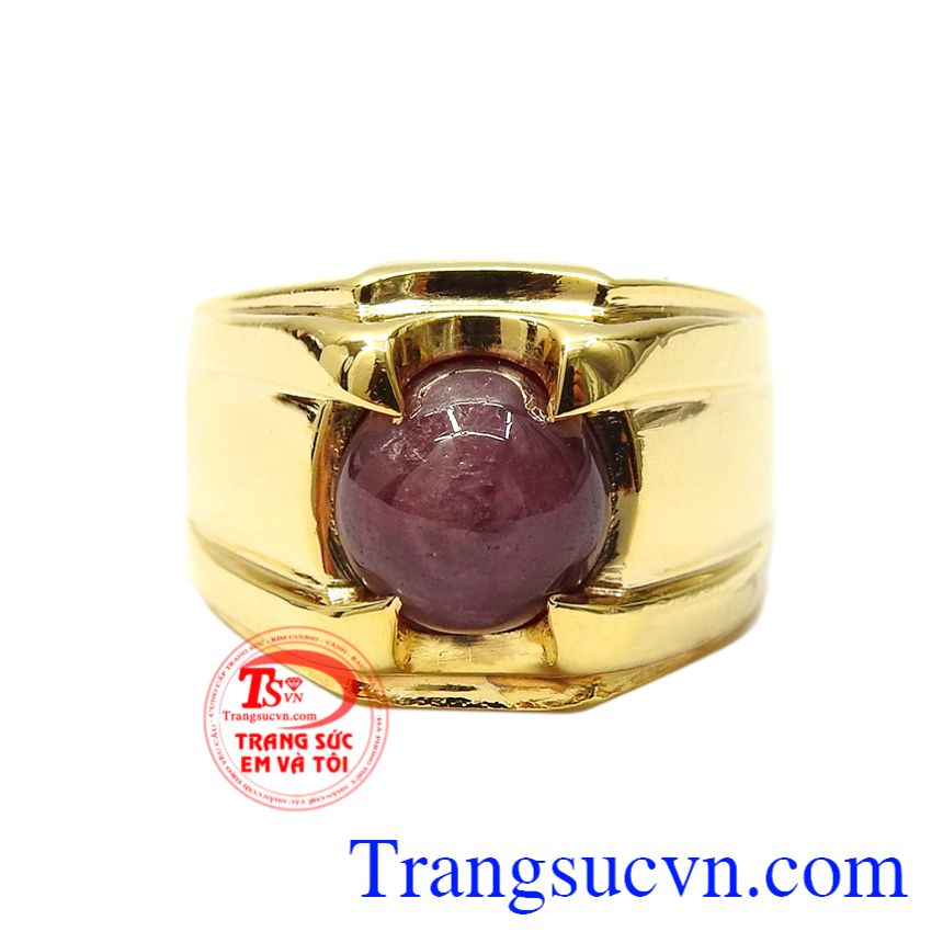 Nhẫn nam Ruby sao phong cách, Nhẫn nam gắn đá Ruby, Nhẫn nam đá quý cao cấp Nhẫn nam Ruby sao phong cách, Nhẫn nam gắn đá Ruby, Nhẫn nam đá quý cao cấp