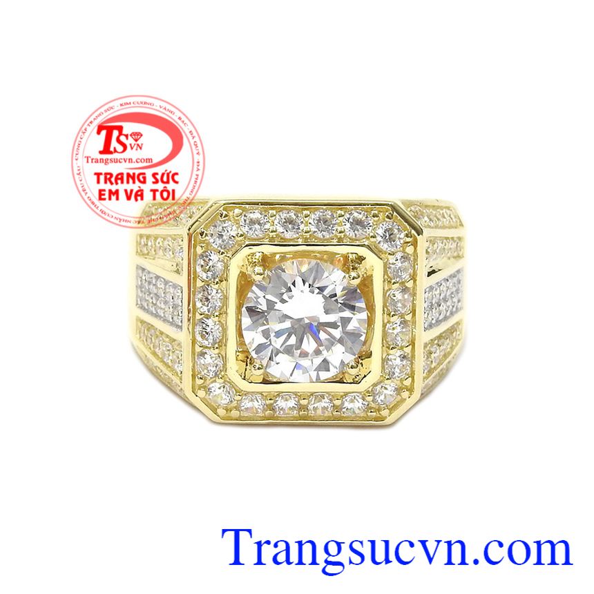 Nhẫn nam thành đạt nhập khẩu, nhẫn nam vàng tây Nhẫn nam thành đạt nhập khẩu, nhẫn nam vàng tây