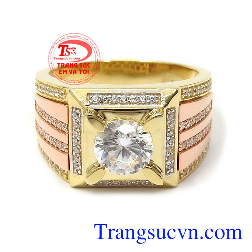 Nhẫn nam vàng tây phong độ, nhẫn nam vàng tây, nhẫn nam mạnh mẽ Nhẫn nam vàng tây phong độ, nhẫn nam vàng tây, nhẫn nam mạnh mẽ