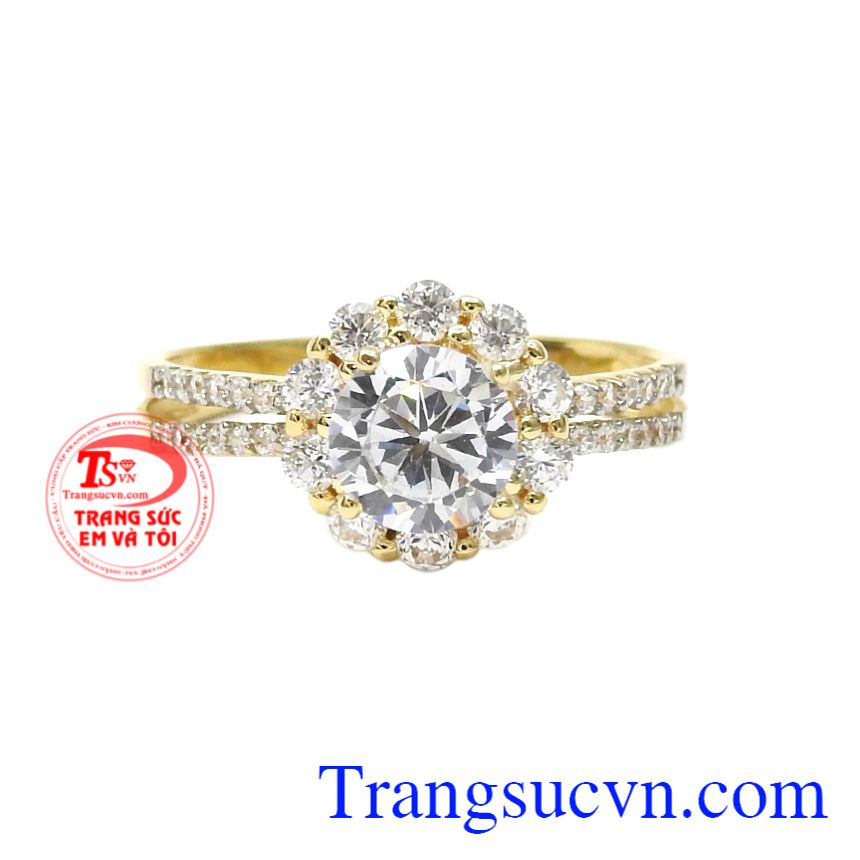Nhẫn nữ cô nàng kiêu sa, nhẫn nữ vàng tây Nhẫn nữ cô nàng kiêu sa, nhẫn nữ vàng tây