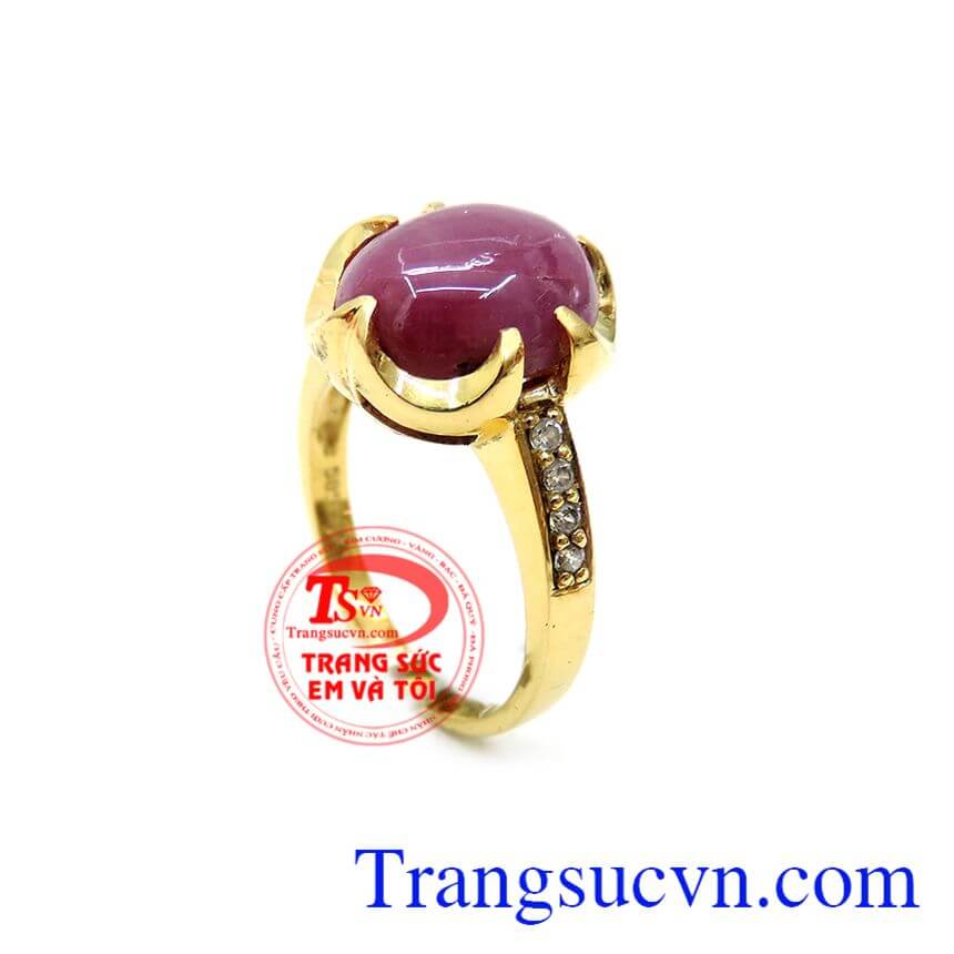 Nhẫn Nữ gắn Đá Ruby Thiên Nhiên, Nhẫn Nữ Ruby, nhẫn nữ đính đá