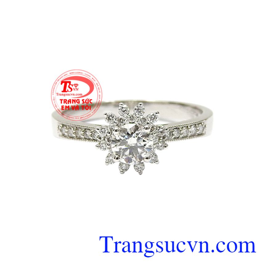 Nhẫn nữ kim cương rạng ngời, nhẫn nữ đá quý Nhẫn nữ kim cương rạng ngời, nhẫn nữ đá quý