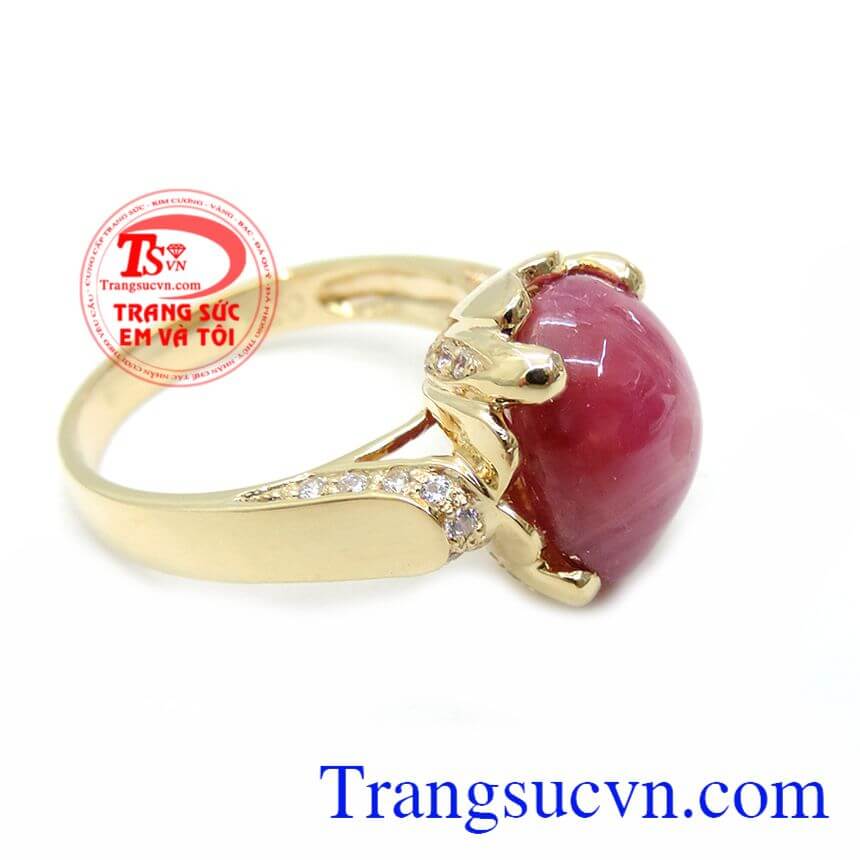 Nhẫn Nữ Ruby Tình Yêu Chung Thủy, Nhẫn Nữ Ruby, nhẫn nữ vàng đính đá Nhẫn Nữ Ruby Tình Yêu Chung Thủy, Nhẫn Nữ Ruby, nhẫn nữ vàng đính đá