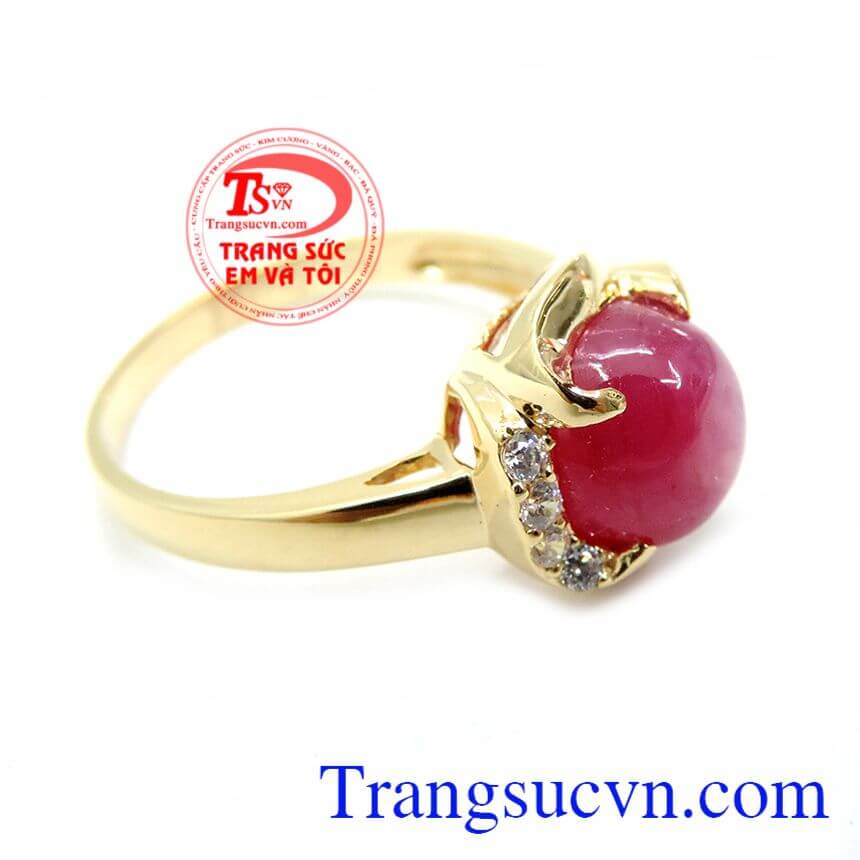 Nhẫn Nữ Ruby Xinh Xắn, Nhẫn nữ đá quý, nhẫn nữ đính đá thời trang Nhẫn Nữ Ruby Xinh Xắn, Nhẫn nữ đá quý, nhẫn nữ đính đá thời trang