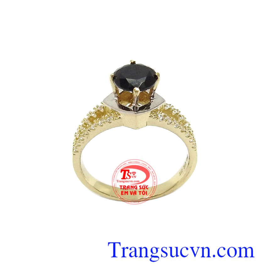 Nhẫn nữ Sapphire thịnh vượng 10k, nhẫn nữ Sapphire, nhẫn nữ đẹp Nhẫn nữ Sapphire thịnh vượng 10k, nhẫn nữ Sapphire, nhẫn nữ đẹp