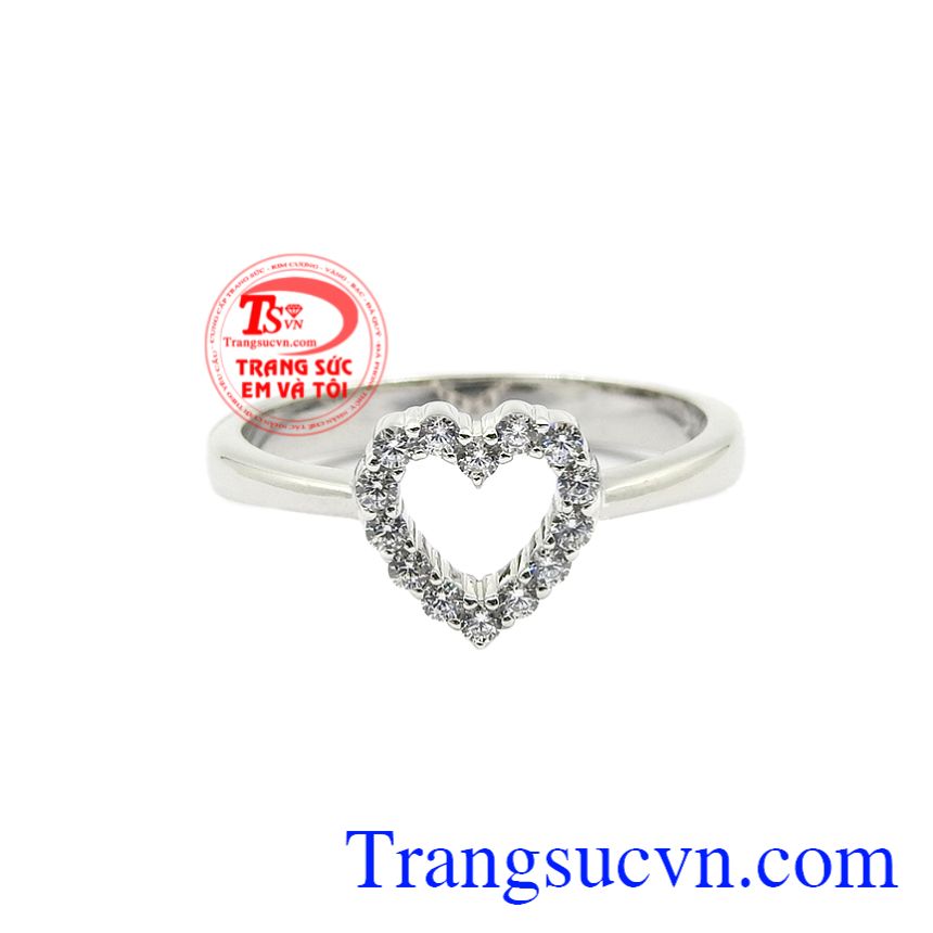 Nhẫn nữ trái tim thủy chung, Nhẫn nữ vàng đẹp, Nhẫn nữ thời trang Nhẫn nữ trái tim thủy chung, Nhẫn nữ vàng đẹp, Nhẫn nữ thời trang