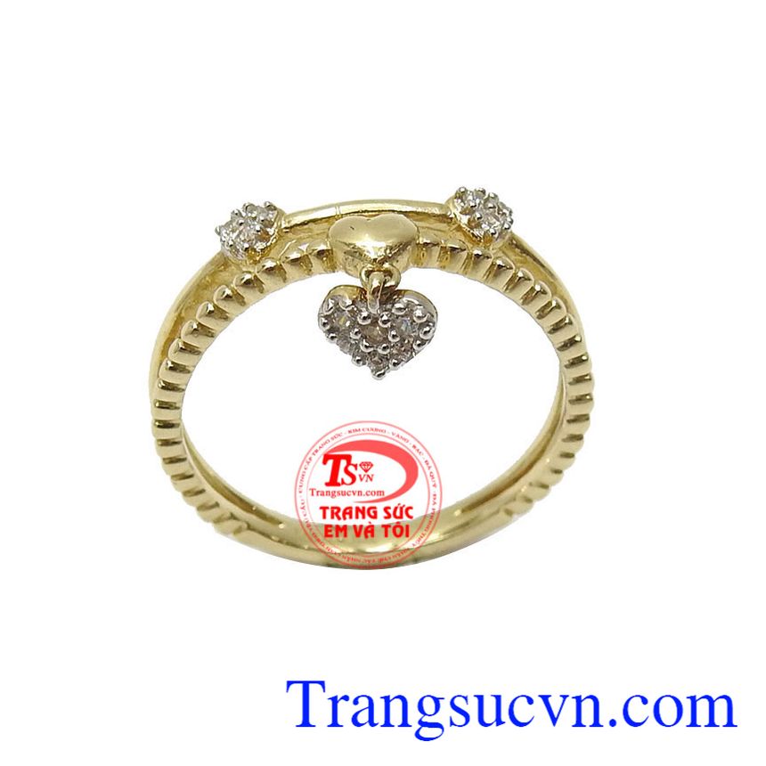 Nhẫn nữ vàng tây duyên dáng, Nhẫn nữ vàng, nhẫn nữ 10k xinh xắn Nhẫn nữ vàng tây duyên dáng, Nhẫn nữ vàng, nhẫn nữ 10k xinh xắn