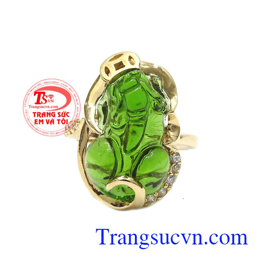 Nhẫn tỳ hưu mệnh hỏa may mắn, nhẫn nữ tỳ hưu