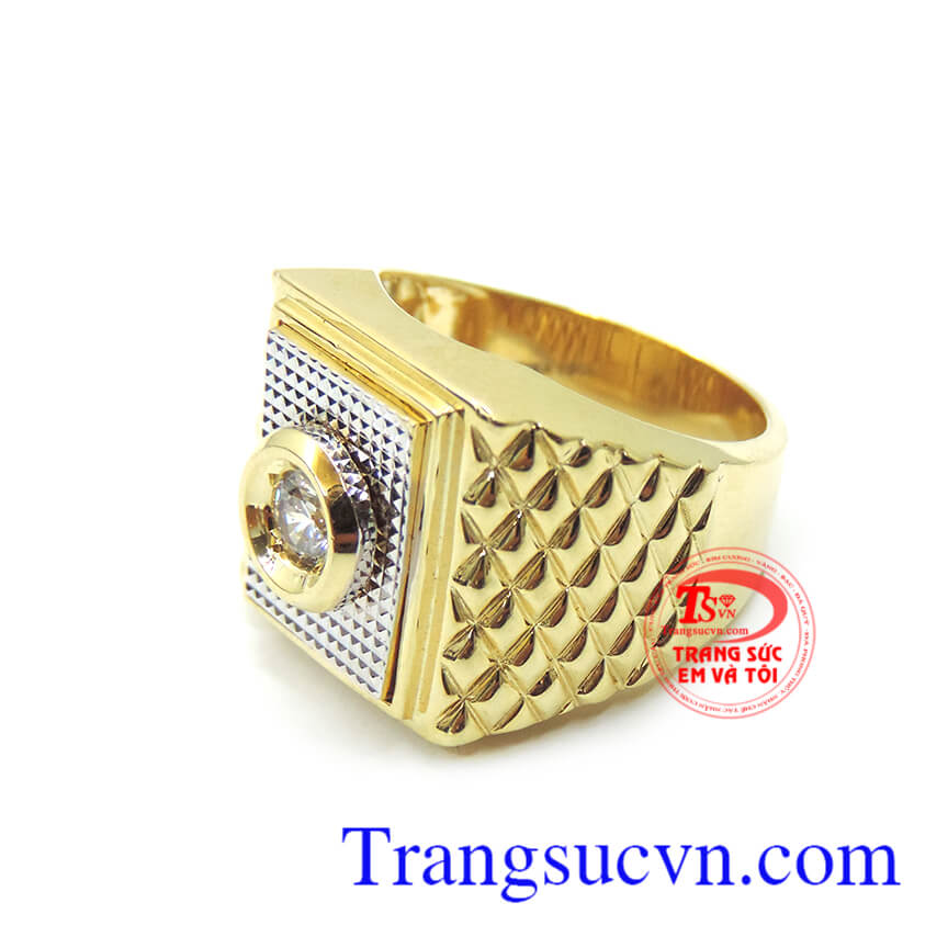 Nhẫn vàng trái thông, Nhẫn nam vàng tây, nhẫn nam vàng sang trọng Nhẫn vàng trái thông, Nhẫn nam vàng tây, nhẫn nam vàng sang trọng