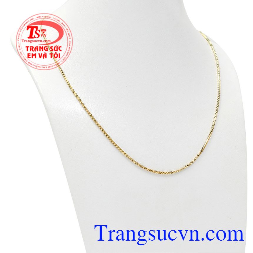 Vàng Ý 75k dây chuyền, dây vàng 18k nữ Ý Vàng Ý 75k dây chuyền, dây vàng 18k nữ Ý