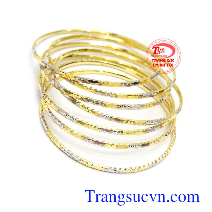 Vòng tuần vàng tây tinh tế, Vòng tuần vàng, vòng tuần nữ vàng