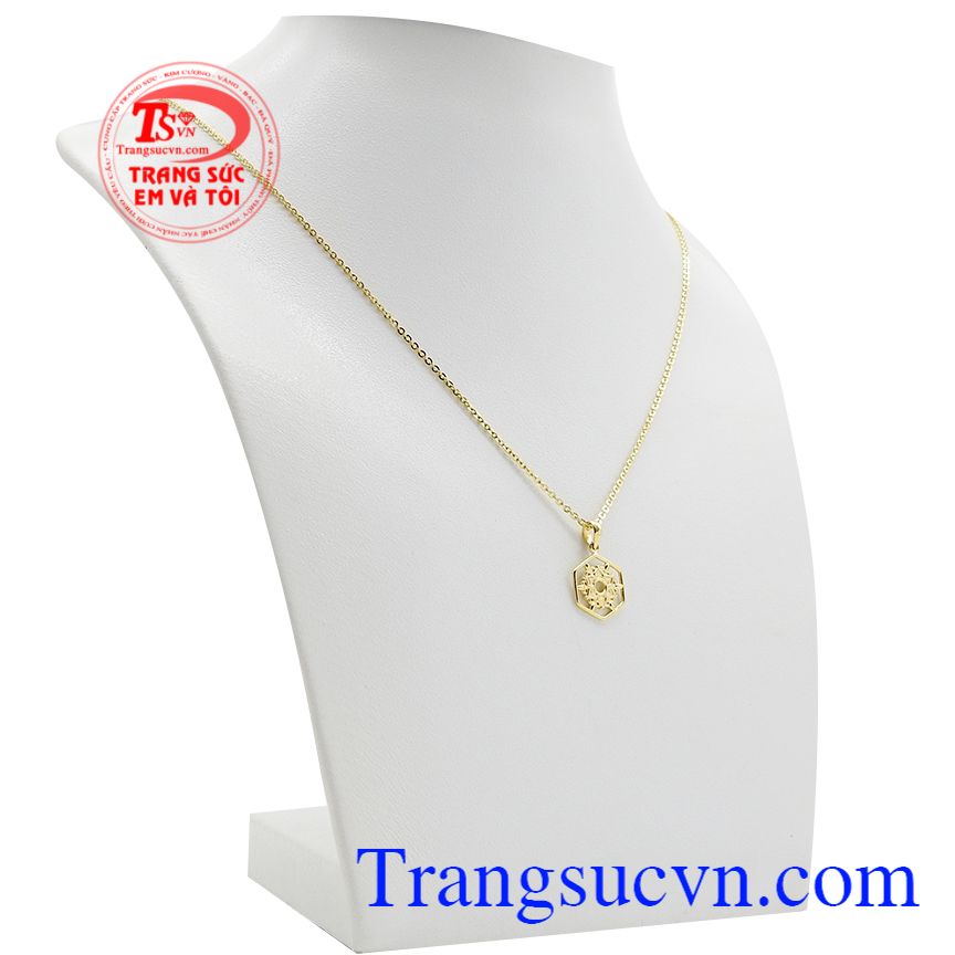 Bộ trang sức bông tuyết diệu kỳ, Bộ dây chuyền vàng, Trang sức nữ cao cấp Bộ trang sức bông tuyết diệu kỳ, Bộ dây chuyền vàng, Trang sức nữ cao cấp
