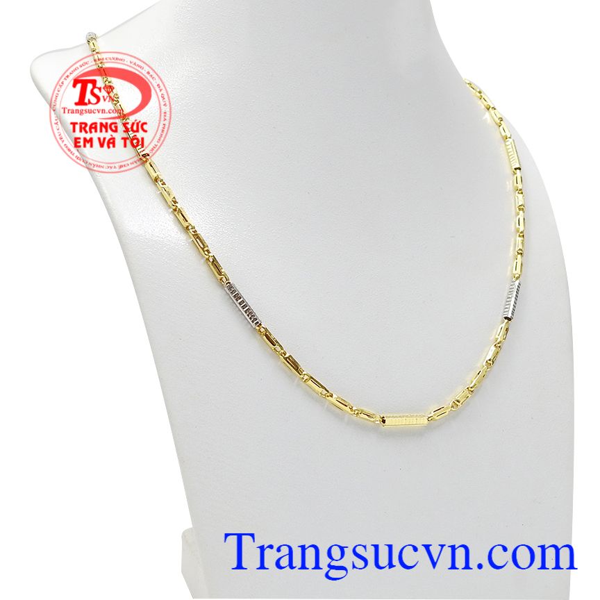 Dây chuyền nam vàng hào hoa, Dây chuyền vàng sang trọng, Dây chuyền nam đẹp