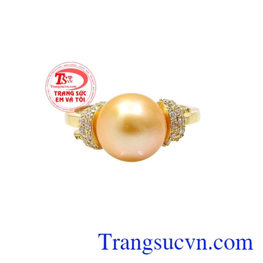 Nhẫn nữ ngọc trai tinh tế, Nhẫn nữ vàng tây, Nhẫn nữ vàng sang trọng Nhẫn nữ ngọc trai tinh tế, Nhẫn nữ vàng tây, Nhẫn nữ vàng sang trọng