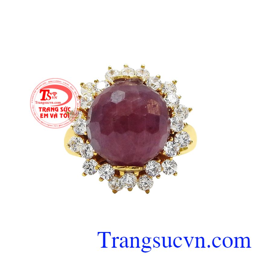 Nhẫn nữ ruby ấn tượng, Nhẫn nữ vàng tây, Nhẫn nữ vàng sang trọng Nhẫn nữ ruby ấn tượng, Nhẫn nữ vàng tây, Nhẫn nữ vàng sang trọng