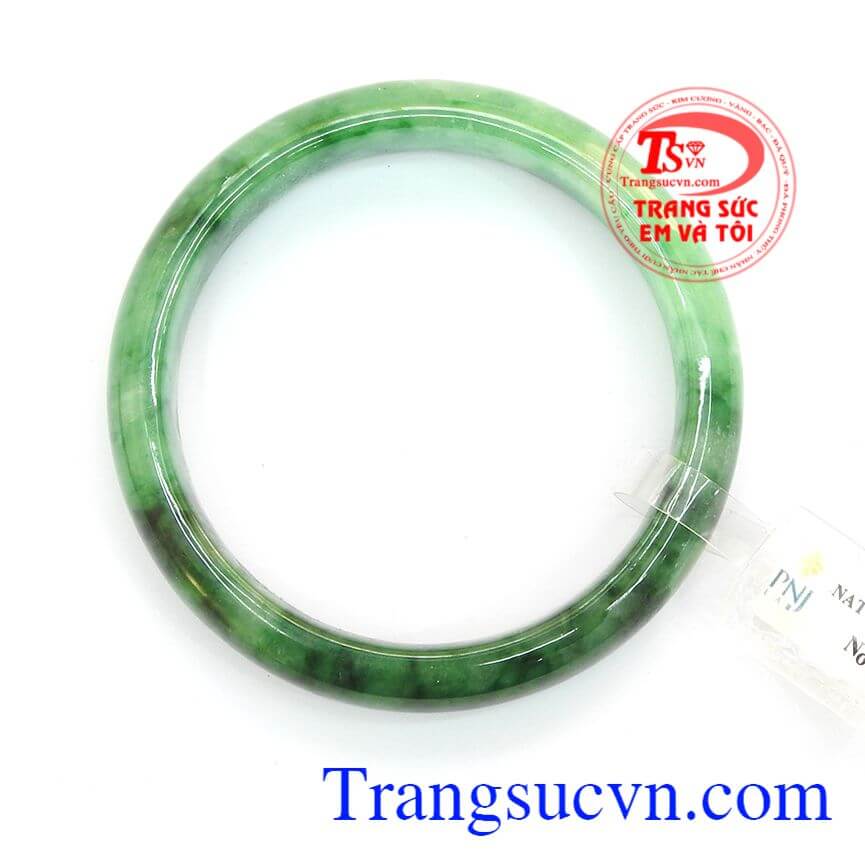 Vòng Ngọc Phỉ Thúy Cao Cấp, Vòng tay trang nhã cho phái đẹp, Vòng tay vân nước