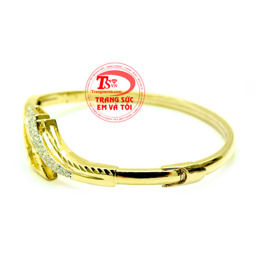 V&ograve;ng tay nữ đ&iacute;nh đ&aacute; độc đ&aacute;o, V&ograve;ng tay v&agrave;ng t&acirc;y cho bạn g&aacute;i, V&ograve;ng tay thiết kế tinh tế thời trang l&agrave; m&oacute;n qu&agrave; tuyệt với cho ph&aacute;i đẹp