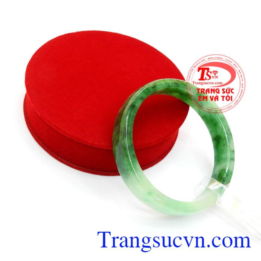 Vòng Ngọc Phỉ Thúy Non Nước, Vòng tay nữ phong thủy, Vòng tay vân nước đẹp
