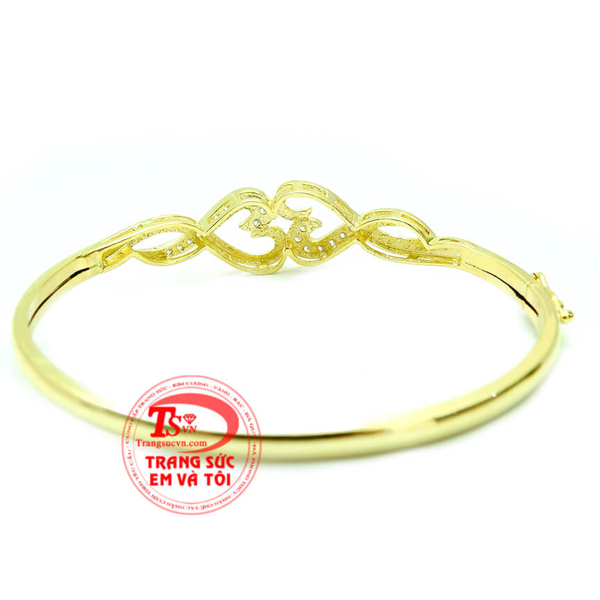 V&ograve;ng tay v&agrave;ng tr&aacute;i tim đ&ocirc;i, v&ograve;ng tay v&agrave;ng t&acirc;y cho nữ, V&ograve;ng tay mẫu m&atilde; đẹp chất lượng cao, v&ograve;ng tay thời trang