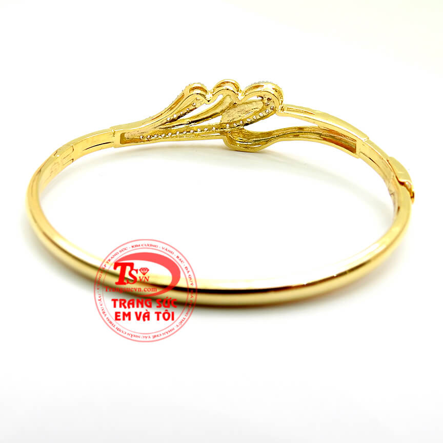 V&ograve;ng v&agrave;ng l&aacute; đ&iacute;nh đ&aacute; đẹp cho nữ, V&ograve;ng tay v&agrave;ng t&acirc;y thiết kế độc đ&aacute;o, V&ograve;ng tay v&agrave;ng t&acirc;y nữ, Qu&agrave; tặng cho bạn g&aacute;i