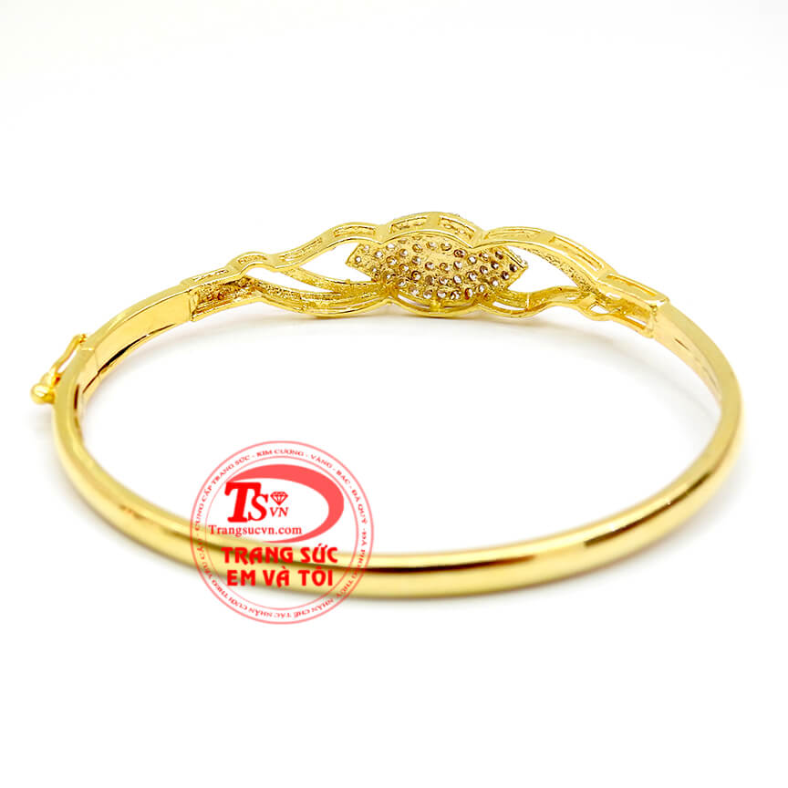 V&ograve;ng v&agrave;ng t&acirc;y h&igrave;nh chiếc l&aacute;, V&ograve;ng v&agrave;ng t&acirc;y đ&iacute;nh đ&aacute; đẹp cho nữ, V&ograve;ng tay thiết kế tinh xảo hợp thời trang