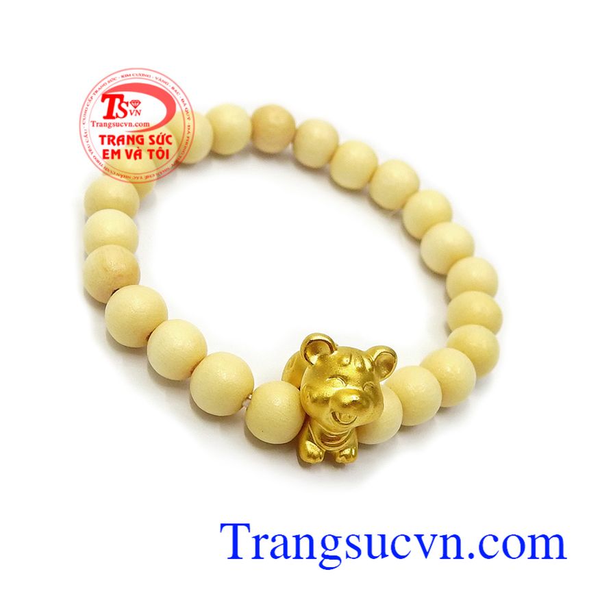 Chuỗi tay dâu tuổi tý vàng ta, lắc vàng trẻ em, chuỗi tay cho bé Chuỗi tay dâu tuổi tý vàng ta, lắc vàng trẻ em, chuỗi tay cho bé