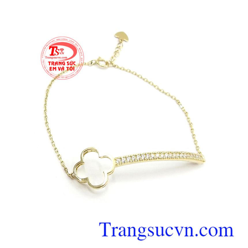 Lắc tay nữ v&agrave;ng Korea c&aacute; t&iacute;nh, lắc tay v&agrave;ng t&acirc;y, lắc tay v&agrave;ng