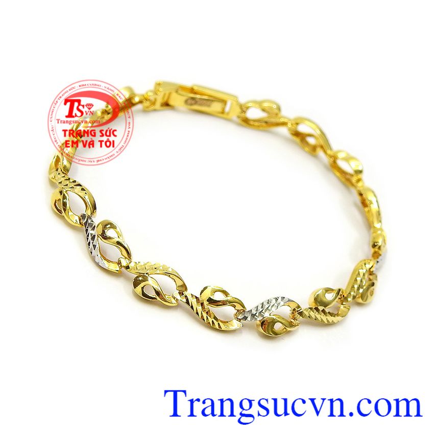 Lắc tay nữ vàng xinh xắn, lắc tay vàng, lắc tay nữ 10k thời trang Lắc tay nữ vàng xinh xắn, lắc tay vàng, lắc tay nữ 10k thời trang