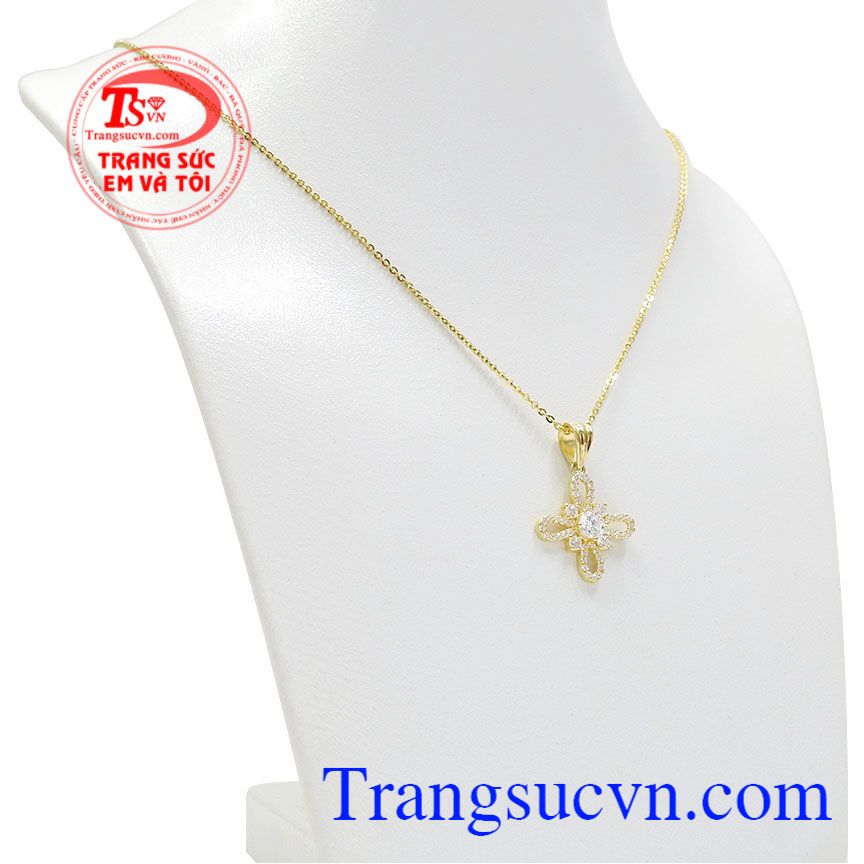 Bộ trang sức vàng yêu kiều, Bộ dây chuyền vàng nữ, Trang sức vàng thời trang Bộ trang sức vàng yêu kiều, Bộ dây chuyền vàng nữ, Trang sức vàng thời trang