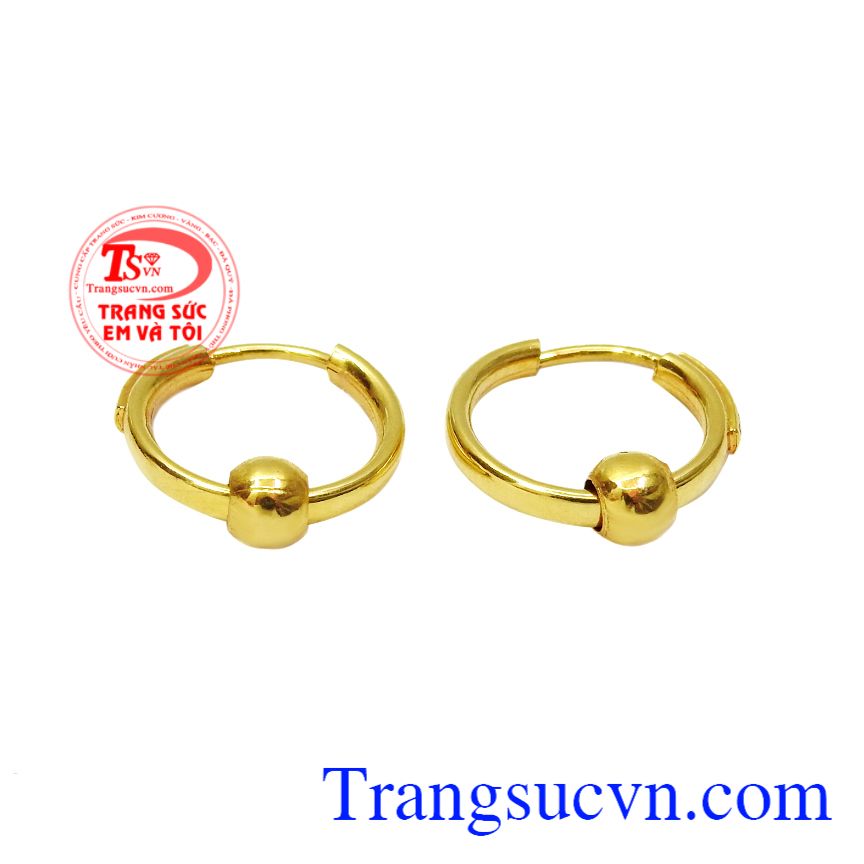 Hoa tai nhỏ dễ thương, Hoa tai vàng xinh xắn, Hoa tai vàng tây Hoa tai nhỏ dễ thương, Hoa tai vàng xinh xắn, Hoa tai vàng tây
