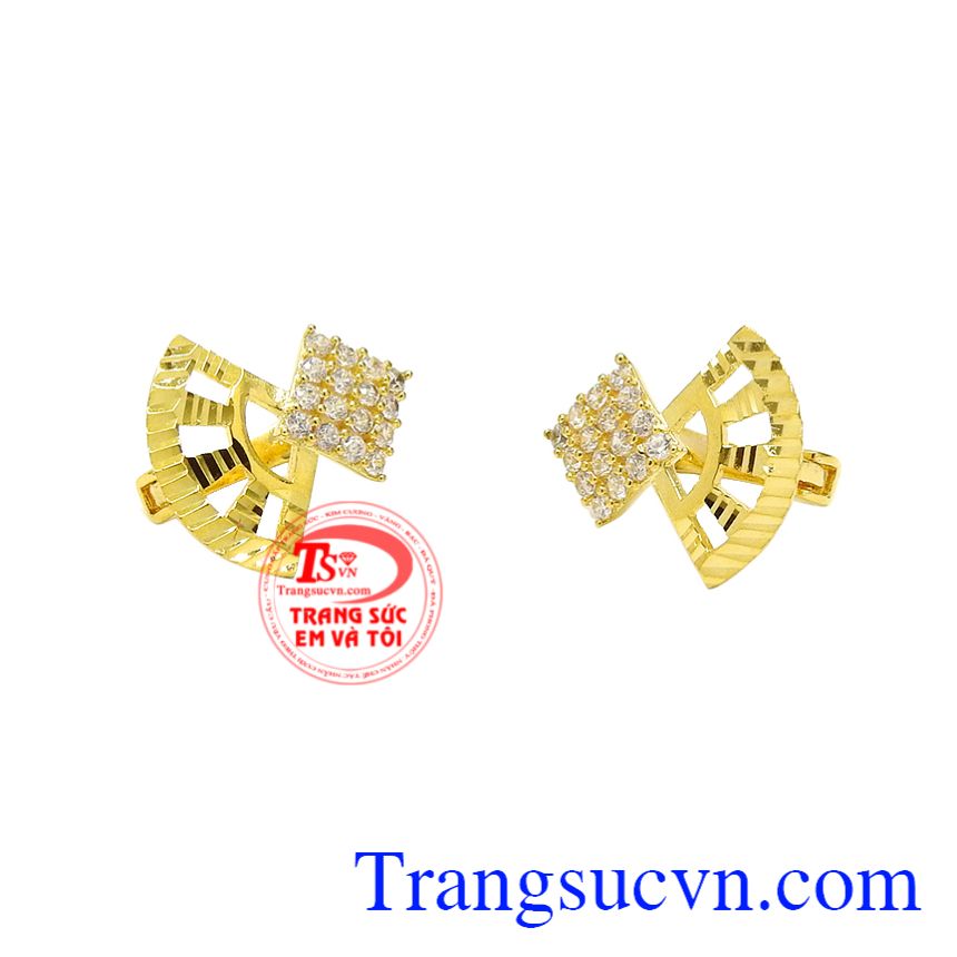 Hoa tai vàng tây độc đáo, Hoa tai nữ vàng, Hoa tai vàng sang trọng Hoa tai vàng tây độc đáo, Hoa tai nữ vàng, Hoa tai vàng sang trọng