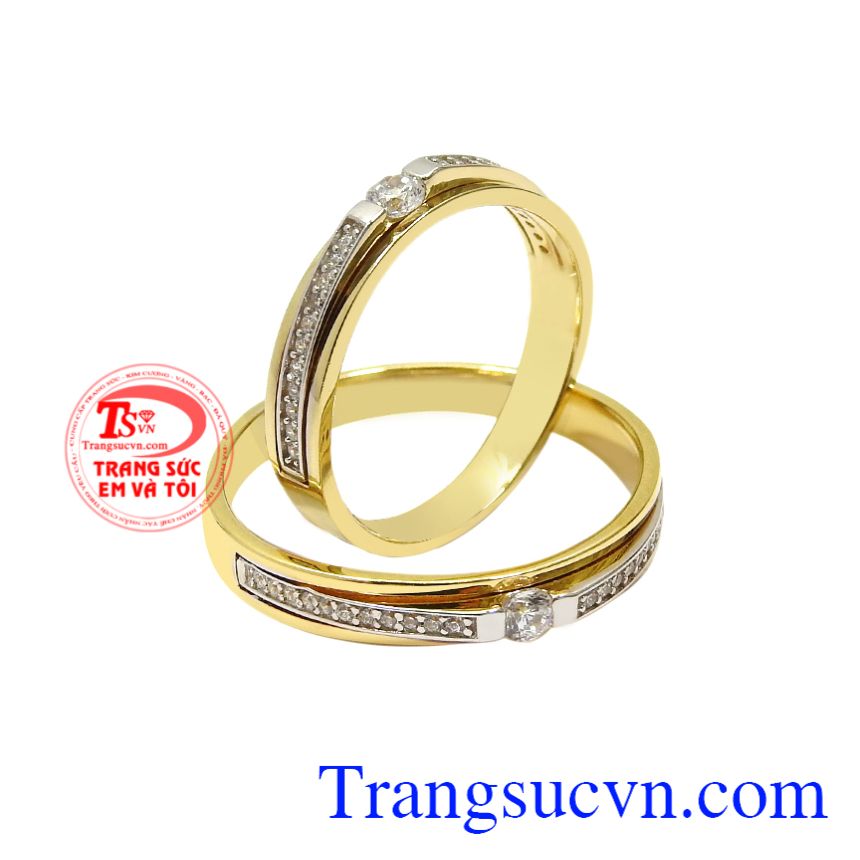 Nhẫn cưới vàng hạnh phúc đôi lứa, Nhẫn cưới theo mệnh, Nhẫn cưới vàng tinh tế Nhẫn cưới vàng hạnh phúc đôi lứa, Nhẫn cưới theo mệnh, Nhẫn cưới vàng tinh tế