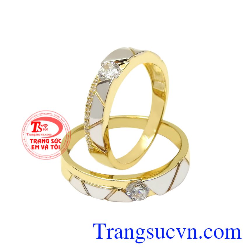 Nhẫn cưới vàng tình yêu viên mãn, Nhẫn cưới đẹp, Nhẫn cưới vàng tây thời trang Nhẫn cưới vàng tình yêu viên mãn, Nhẫn cưới đẹp, Nhẫn cưới vàng tây thời trang