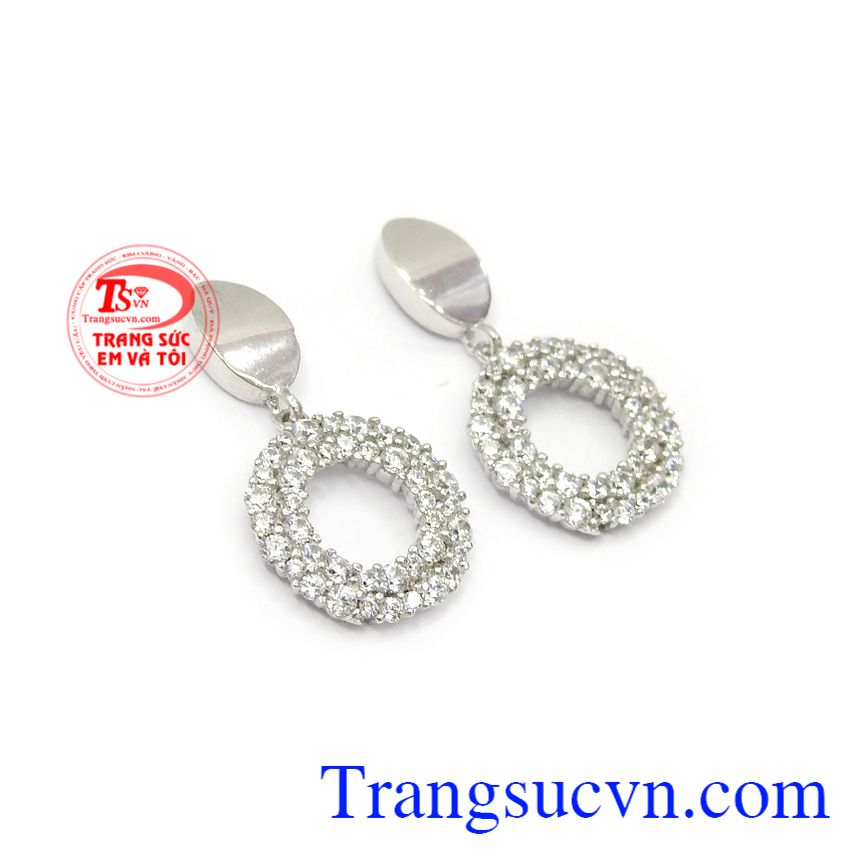 Hoa tai đính đá thời thượng, Hoa tai vàng tây, hoa tai vàng sang trọng Hoa tai đính đá thời thượng, Hoa tai vàng tây, hoa tai vàng sang trọng
