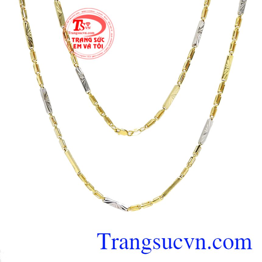 Dây chuyền vàng nam hào hoa, Dây chuyền nam vàng, Dây chuyền vàng cao cấp