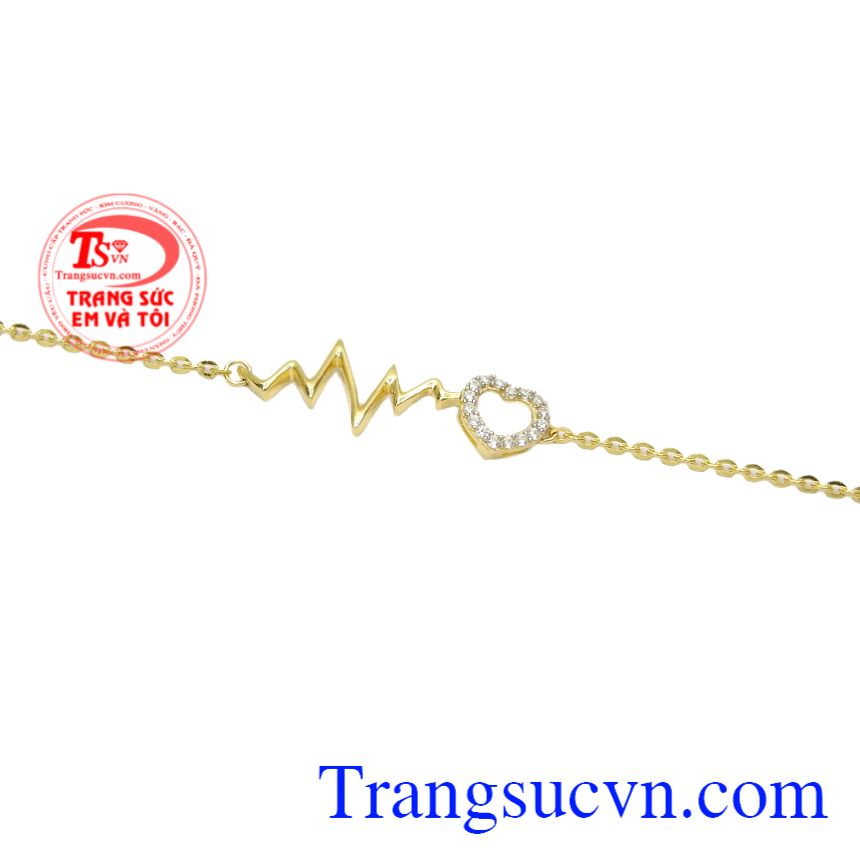 Lắc tay vàng nhịp đập trái tim, Lắc tay nữ vàng, Lắc tay vàng tây xinh xắn Lắc tay vàng nhịp đập trái tim, Lắc tay nữ vàng, Lắc tay vàng tây xinh xắn