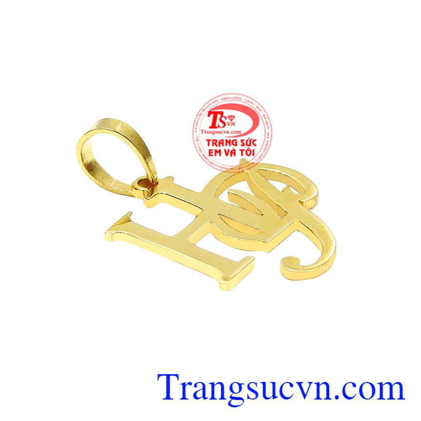 Mặt dây chữ HP đẹp, Mặt dây chuyền vàng, Mặt dây chuyền sang trọng Mặt dây chữ HP đẹp, Mặt dây chuyền vàng, Mặt dây chuyền sang trọng