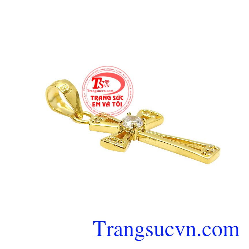 Mặt thập tự gi&aacute; v&agrave;ng đẹp, Mặt d&acirc;y th&aacute;nh gi&aacute;, Mặt d&acirc;y chuyền v&agrave;ng nữ