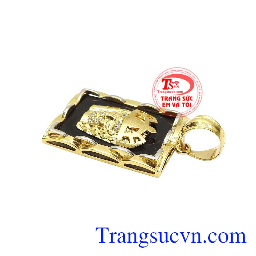 Mặt vàng nam vương quyền, Mặt dây vàng tây, Mặt dây chuyền sang trọng