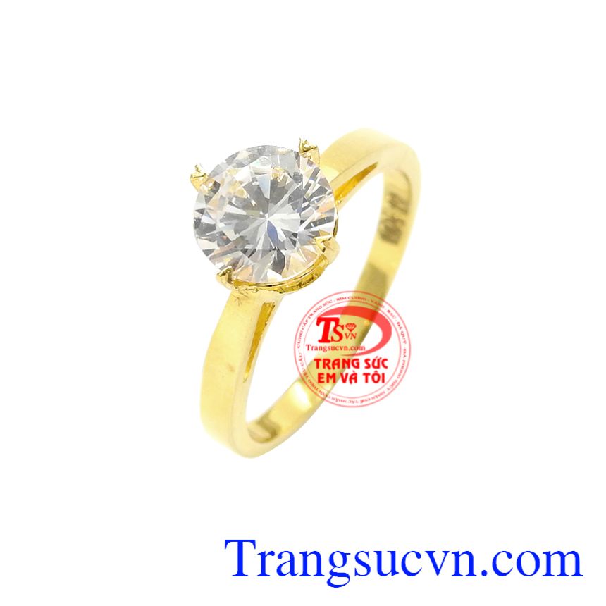 Nhẫn nữ vàng màu duyên dáng, Nhẫn vàng tây nữ, Nhẫn vàng tây cao cấp Nhẫn nữ vàng màu duyên dáng, Nhẫn vàng tây nữ, Nhẫn vàng tây cao cấp