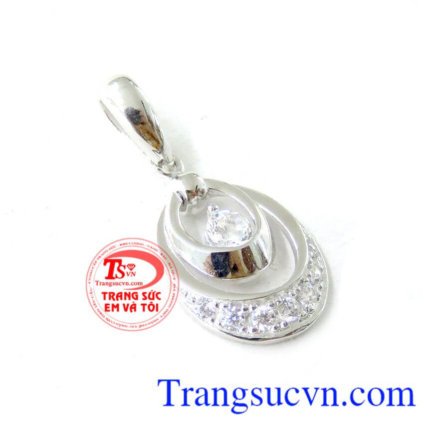 Mặt dây hình giọt nước vàng trắng, Mặt dây chuyền nữ quý phái sang trọng, Mặt dây chuyền cho bạn gái Mặt dây hình giọt nước vàng trắng, Mặt dây chuyền nữ quý phái sang trọng, Mặt dây chuyền cho bạn gái