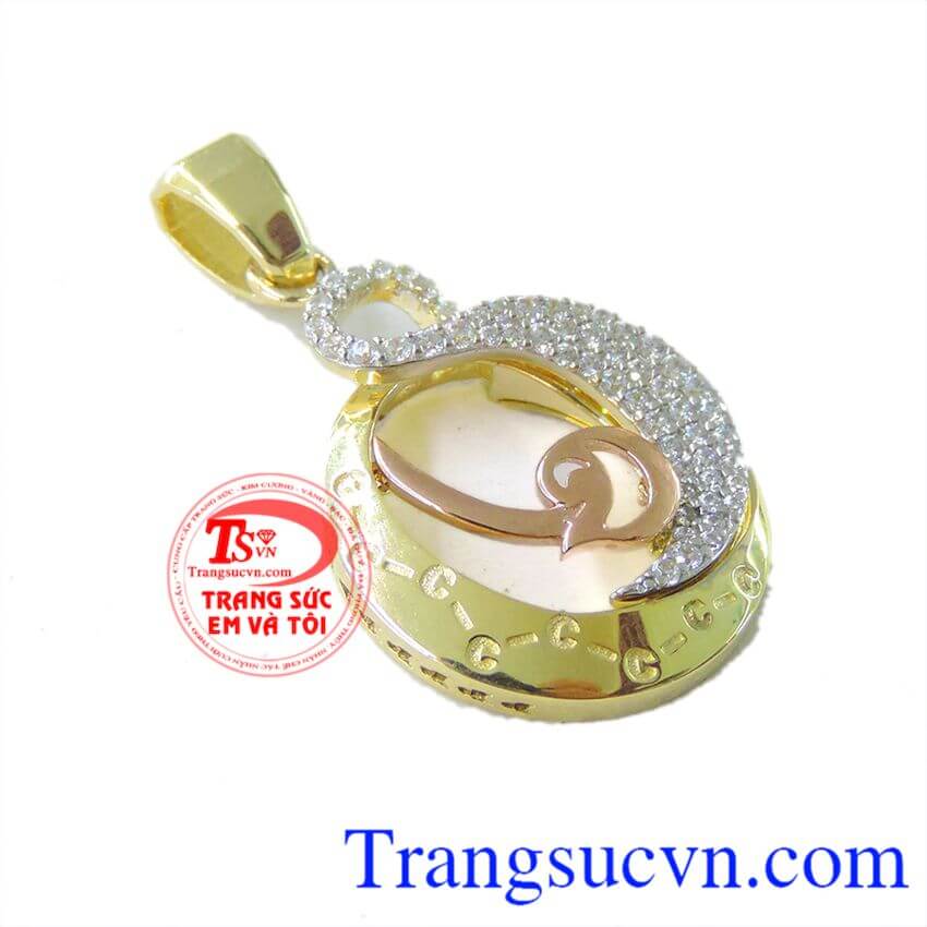 Mặt dây nữ vàng 10k tinh tế, Mặt dây nữ vàng tây, Mặt dây chuyền nữ đẹp sang trọng Mặt dây nữ vàng 10k tinh tế, Mặt dây nữ vàng tây, Mặt dây chuyền nữ đẹp sang trọng