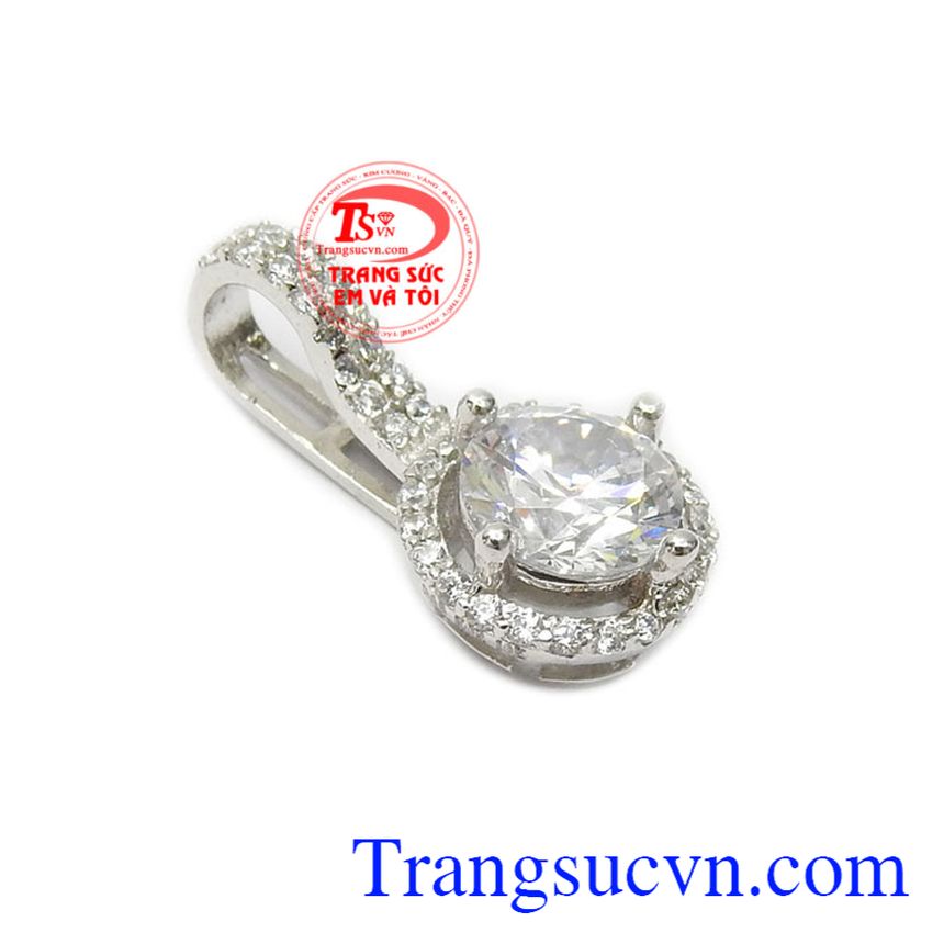 Mặt dây vàng trắng cá tính, Mặt dây vàng nữ, Mặt dây chuyền thời trang Mặt dây vàng trắng cá tính, Mặt dây vàng nữ, Mặt dây chuyền thời trang