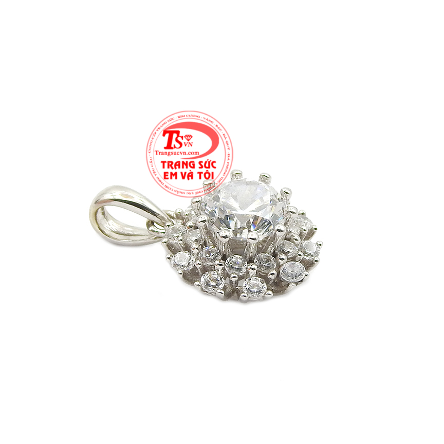 Mặt dây vàng trắng kiêu sa, Mặt dây nữ vàng, mặt dây chuyền vàng tinh tế Mặt dây vàng trắng kiêu sa, Mặt dây nữ vàng, mặt dây chuyền vàng tinh tế