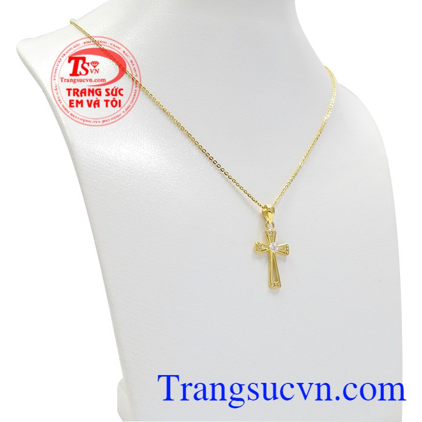 Bộ trang sức thập tự giá vàng, Bộ dây chuyền nữ, Bộ dây chuyền vàng thời trang Bộ trang sức thập tự giá vàng, Bộ dây chuyền nữ, Bộ dây chuyền vàng thời trang