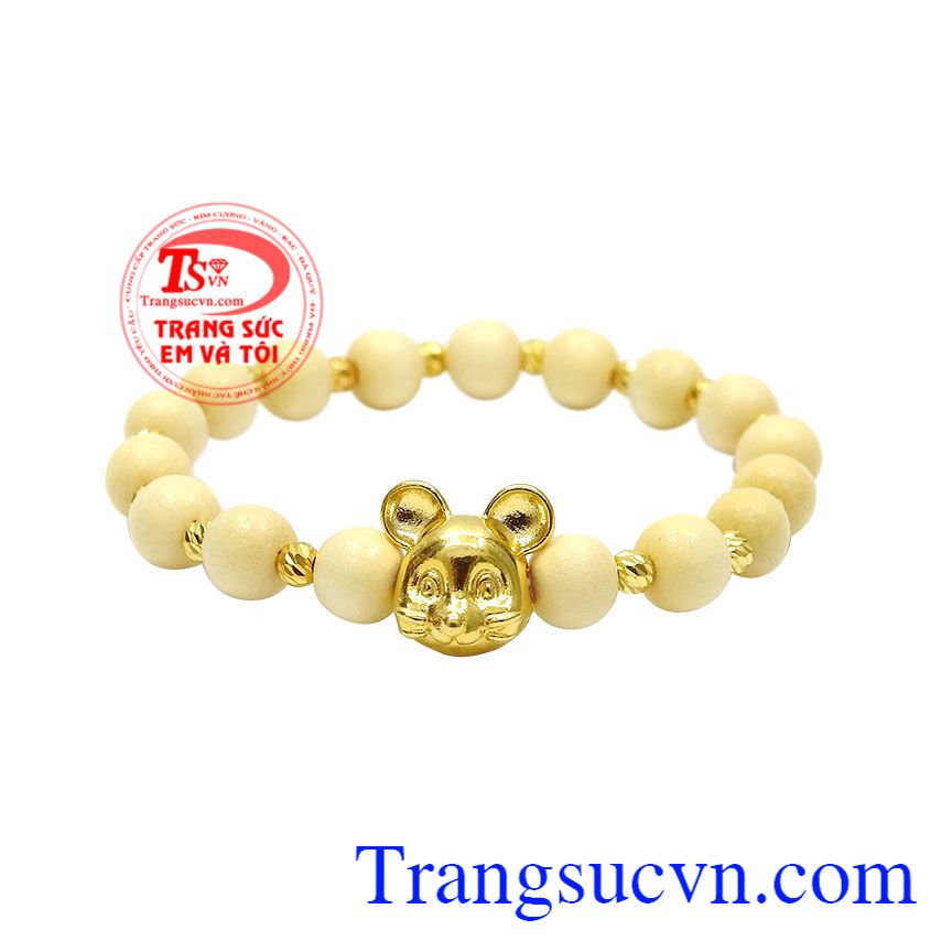 Chuỗi dâu tuổi tý đáng yêu, Chuỗi dâu cho bé, Lắc tay vàng đẹp Chuỗi dâu tuổi tý đáng yêu, Chuỗi dâu cho bé, Lắc tay vàng đẹp