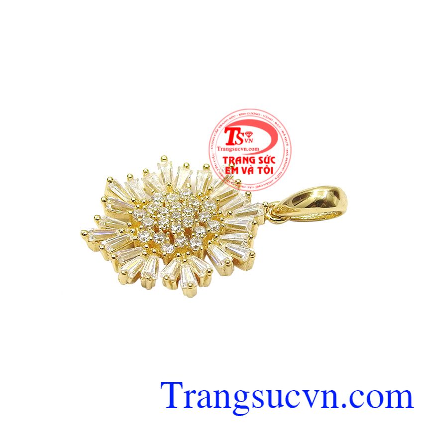 Mặt dây hoa tuyết diệu kỳ, Mặt dây chuyền nữ, Mặt dây chuyền vàng tây Mặt dây hoa tuyết diệu kỳ, Mặt dây chuyền nữ, Mặt dây chuyền vàng tây
